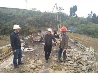 深入施工現場檢查 筑牢水利工程建設質量的生命線